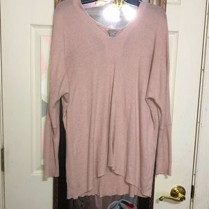 Pink long sleeve shirt